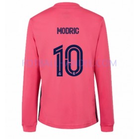 Herre Fotballdrakter Real Madrid Luka Modrić 10 Borte 2020-21 Langermet